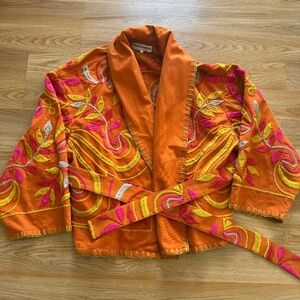 Free People Nori Embroidered Coat